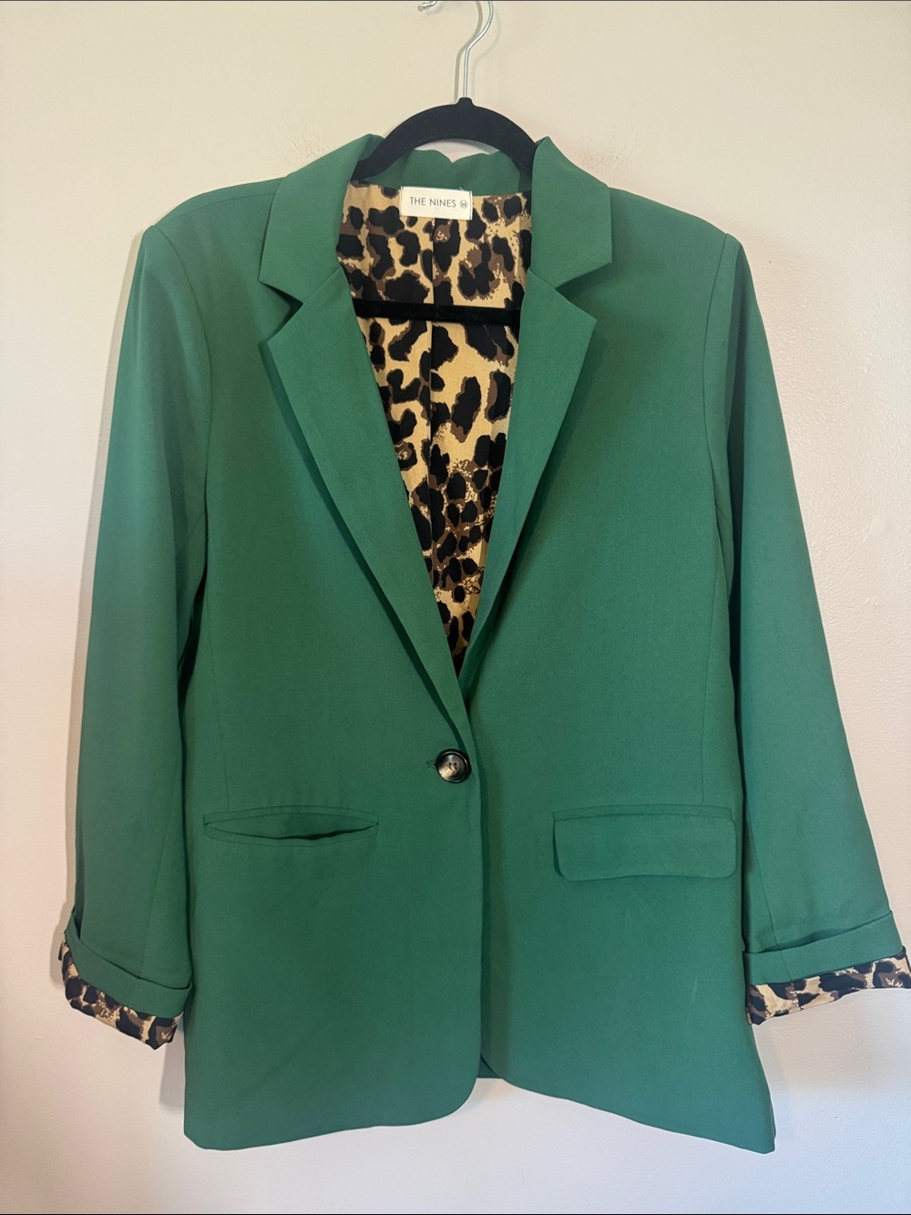 The Nines Green Blazer